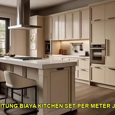 7 Cara Menghitung Biaya Kitchen Set Per Meter di Prambanan
